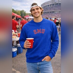 HillFlint Southern Methodist University Crewneck Sweatshirt